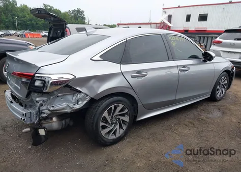 2022 Honda Civic Ex из США, поврежденный, VIN JHMFE1F74NX005317